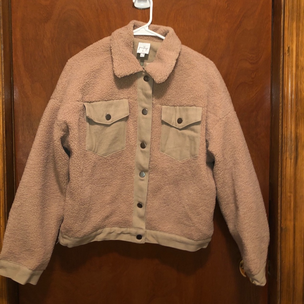 Princess Polly tan jacket